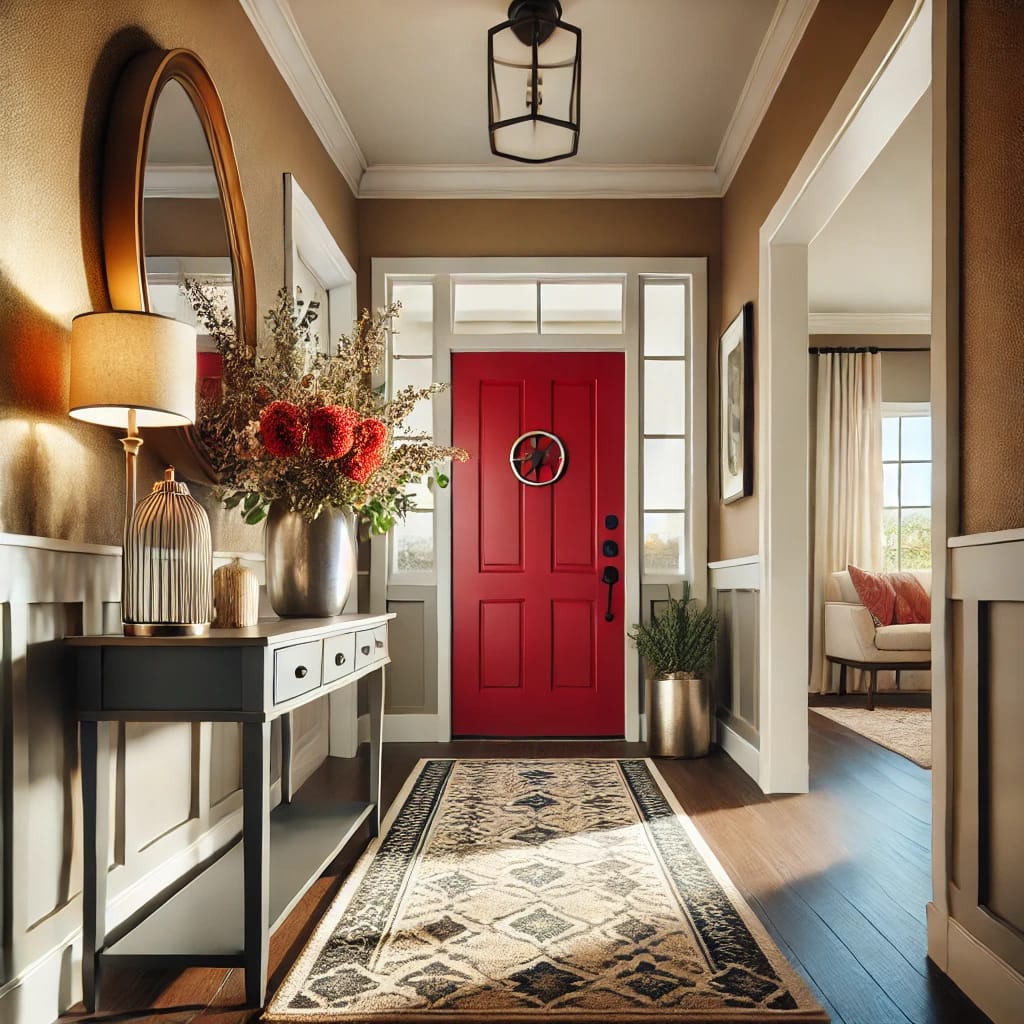 entrée maison harmonie feng shui